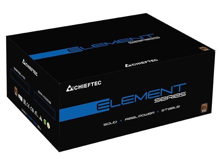 Power Supply|CHIEFTEC|500 Watts|Efficiency 80 PLUS BRONZE|PFC Active|ELP-500S 2 Power Supply|CHIEFTEC|500 Watts|Efficiency 80 PLUS BRONZE|PFC Active|ELP-500S 2