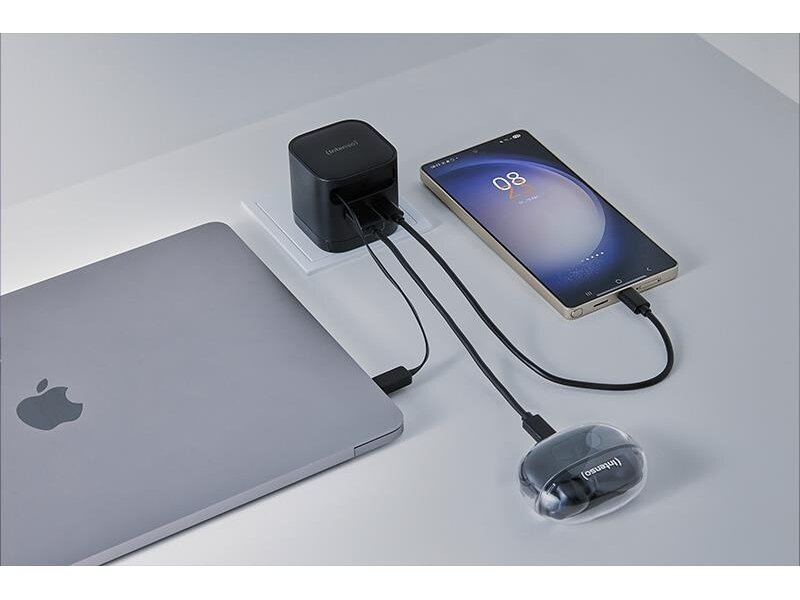 POWER ADAPTER 1XUSB-A/1XUSB-C/BLACK 7806522 INTENSO