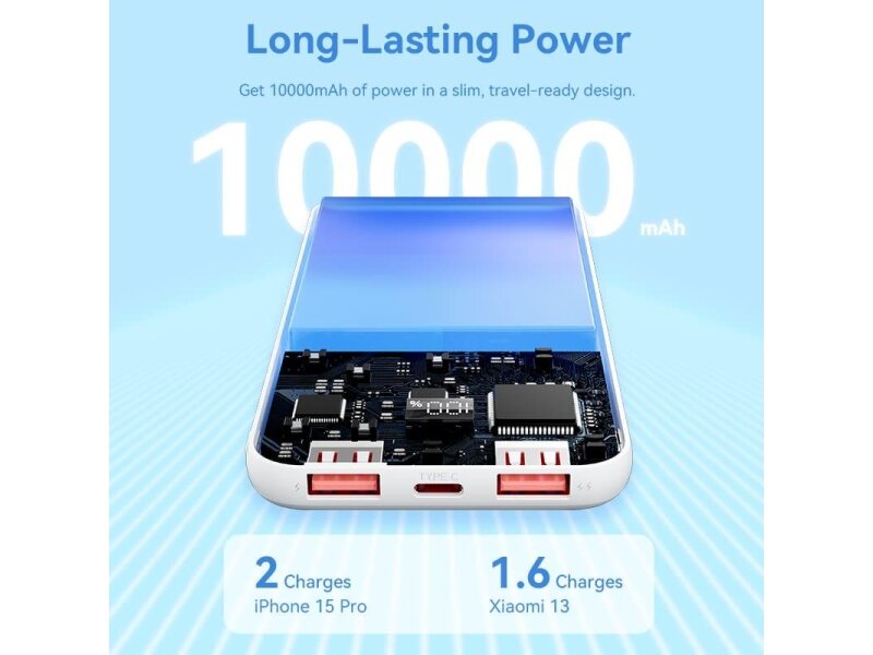 POWER BANK USB 10000MAH 22.5W/BLACK FHKB0 VENTION 4