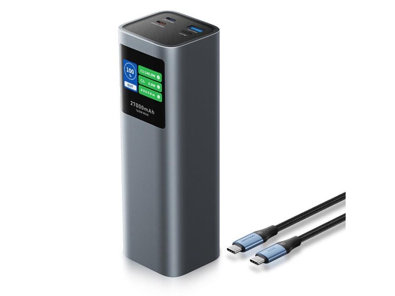 POWER BANK USB 27000MAH 140W/FKEH0 VENTION 1