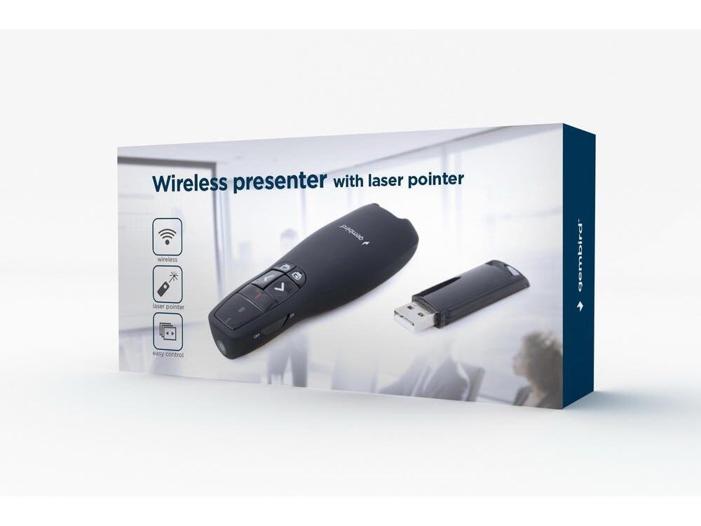 PRESENTER/POINTER WRL USB/WP-L-12 GEMBIRD 1 PRESENTER/POINTER WRL USB/WP-L-12 GEMBIRD 1