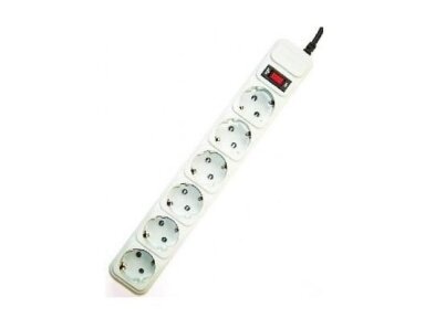 PROTECTOR POWER SURGE 1.8M/6OUTL SPG6-B-6C GEMBIRD