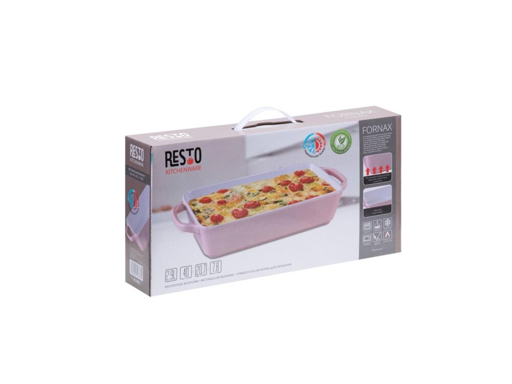 RECTANGULAR BAKEWARE 2.9L/96122 RESTO 3 RECTANGULAR BAKEWARE 2.9L/96122 RESTO 3