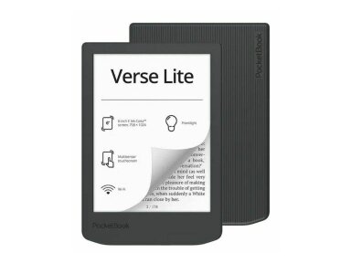 READER INK 6" 8GB VERSE LITE/GREY PB619-T-WW POCKET BOOK