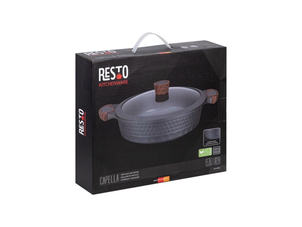 SHALLOW POT D28CM 4.4L/93506 RESTO 3