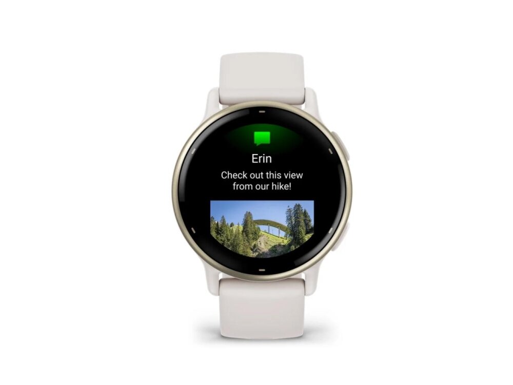 SMARTWATCH VIVOACTIVE 5/IVORY/GOLD 010-02862-11 GARMIN 1