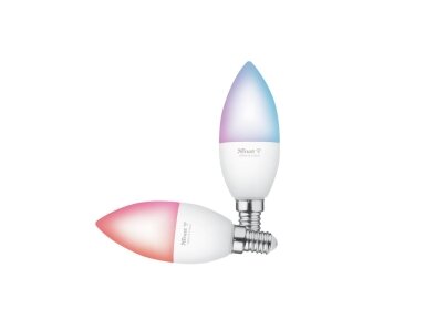 Smart Light Bulb|TRUST|Luminous flux 470 Lumen|Wi-Fi|Beam angle 180 degrees|71293