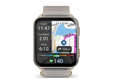SMARTWATCH VENU X1/GOLD/TITAN 010-02980-09 GARMIN