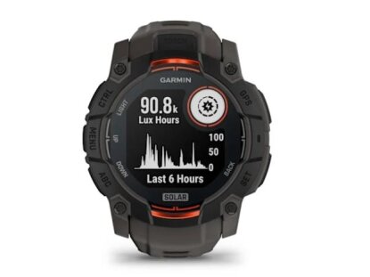SMARTWATCH INSTINCT 3 SOLAR/BLK/CHARC 010-02935-00 GARMIN 1