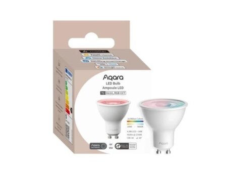 Smart Light Bulb|AQARA|Power consumption 4.9 Watts|Luminous flux 450 Lumen|6500 K|Bluetooth/ZigBee|LB-L03D 1 Smart Light Bulb|AQARA|Power consumption 4.9 Watts|Luminous flux 450 Lumen|6500 K|Bluetooth/ZigBee|LB-L03D 1