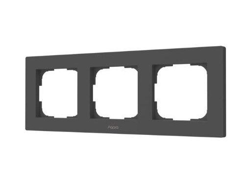 SMART SWITCH FRAME H2 (3-GANG)/GRAY FE-X02D-G AQARA