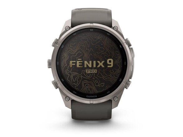 SMARTWATCH FENIX 9 PRO SOLAR/TITANIUM 010-04338-01 GARMIN 5 SMARTWATCH FENIX 9 PRO SOLAR/TITANIUM 010-04338-01 GARMIN 5