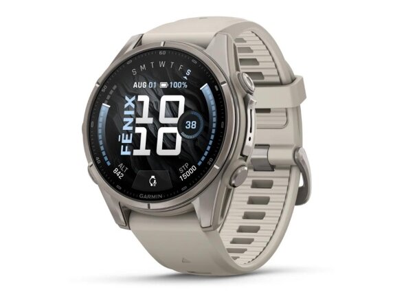 SMARTWATCH FENIX 9/TITANIUM 010-04761-01 GARMIN 12