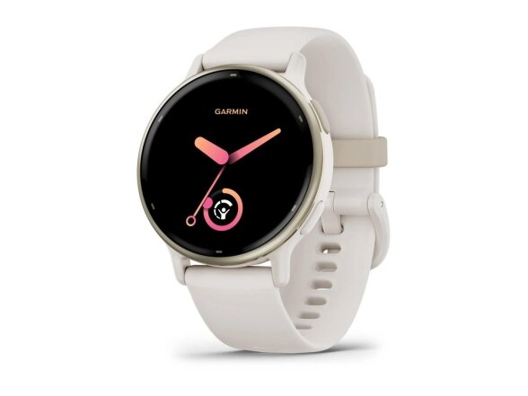 SMARTWATCH VIVOACTIVE 5/IVORY/GOLD 010-02862-11 GARMIN