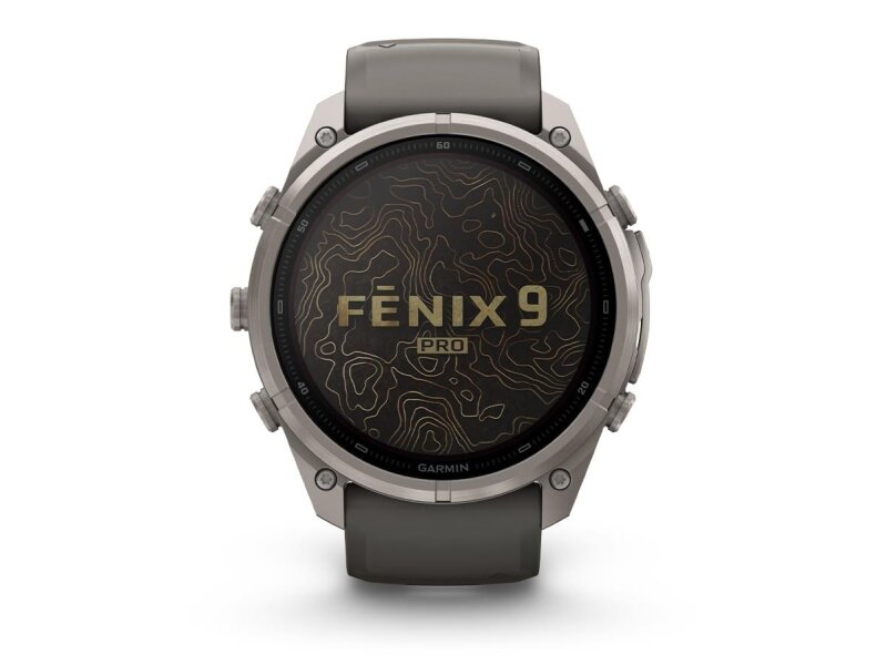 SMARTWATCH FENIX 9 PRO SOLAR/TITANIUM 010-04338-01 GARMIN 5 SMARTWATCH FENIX 9 PRO SOLAR/TITANIUM 010-04338-01 GARMIN 5