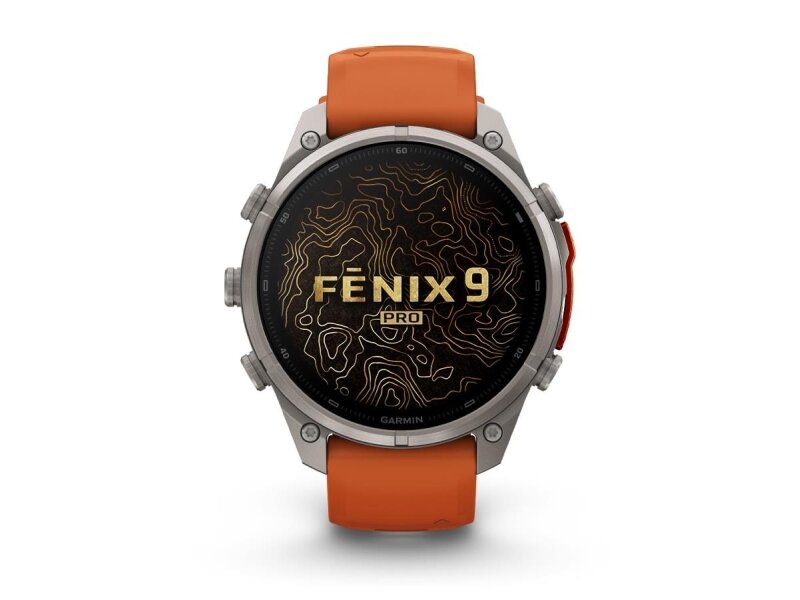 SMARTWATCH FENIX 9 PRO/TITANIUM 010-04336-01 GARMIN 5