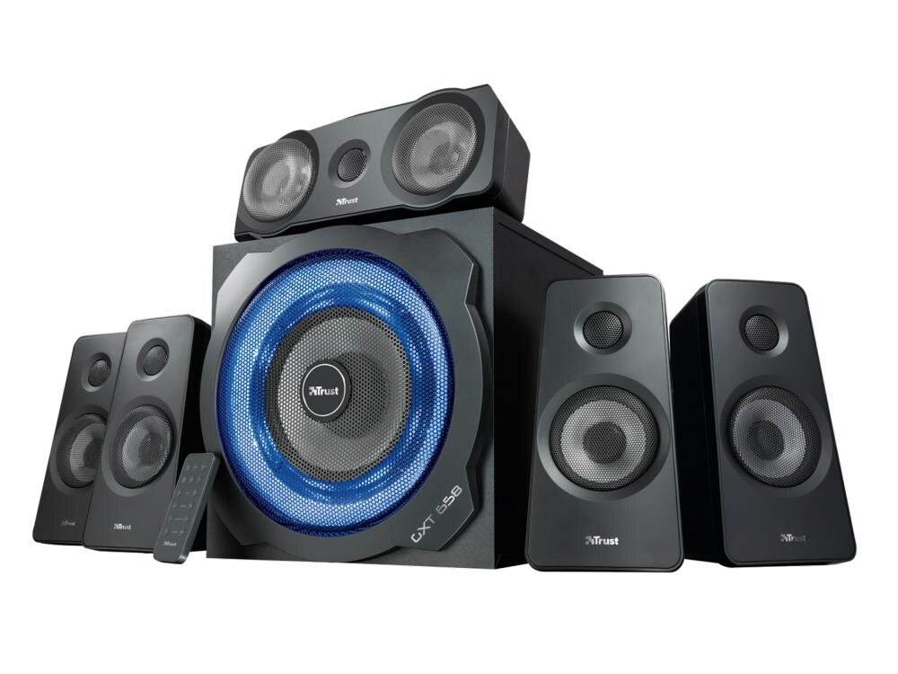 Speaker|TRUST|P.M.P.O. 180 Watts|3xStereo jack 3.5mm|Black|21738