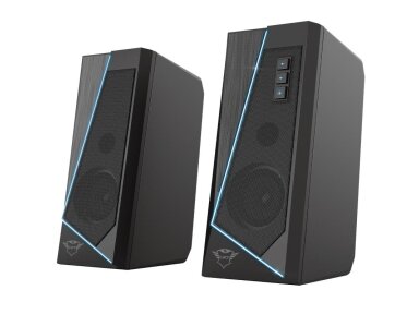 Speaker|TRUST|GXT 609 Zoxa RGB Illuminated Speaker Set|1xUSB 2.0|Black|24070
