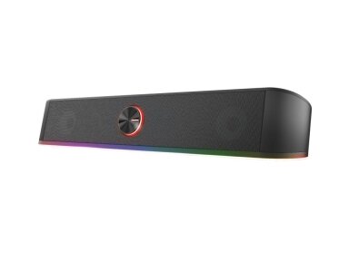 Speaker|TRUST|GXT 619 Thorne RGB Illuminated|1xStereo jack 3.5mm|Black|24007