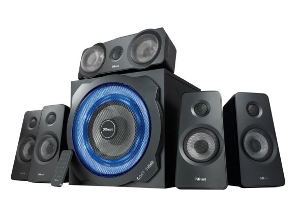 Speaker|TRUST|P.M.P.O. 180 Watts|3xStereo jack 3.5mm|Black|21738 Speaker|TRUST|P.M.P.O. 180 Watts|3xStereo jack 3.5mm|Black|21738