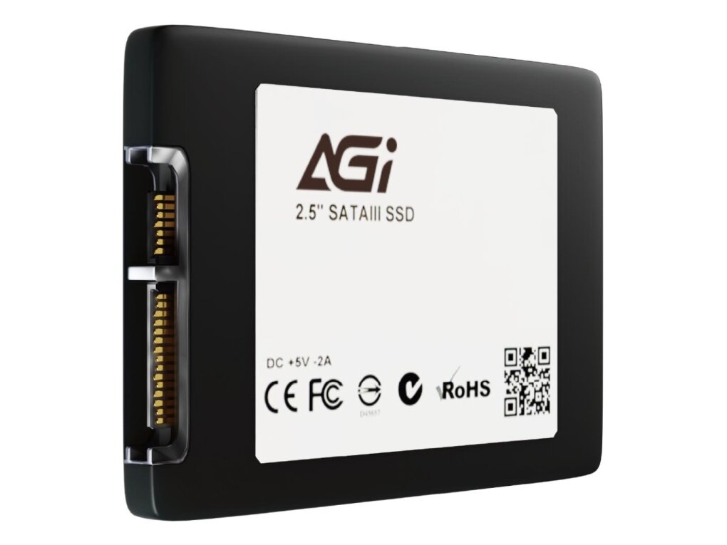 SSD|AGI TECHNOLOGY|512 GB|Serial ATA III|Write speed 510 MB/s|Read speed 530 MB/s|Hanging box|2.5"|MTBF 1500000 h|AGI512G25AI238-CB 4