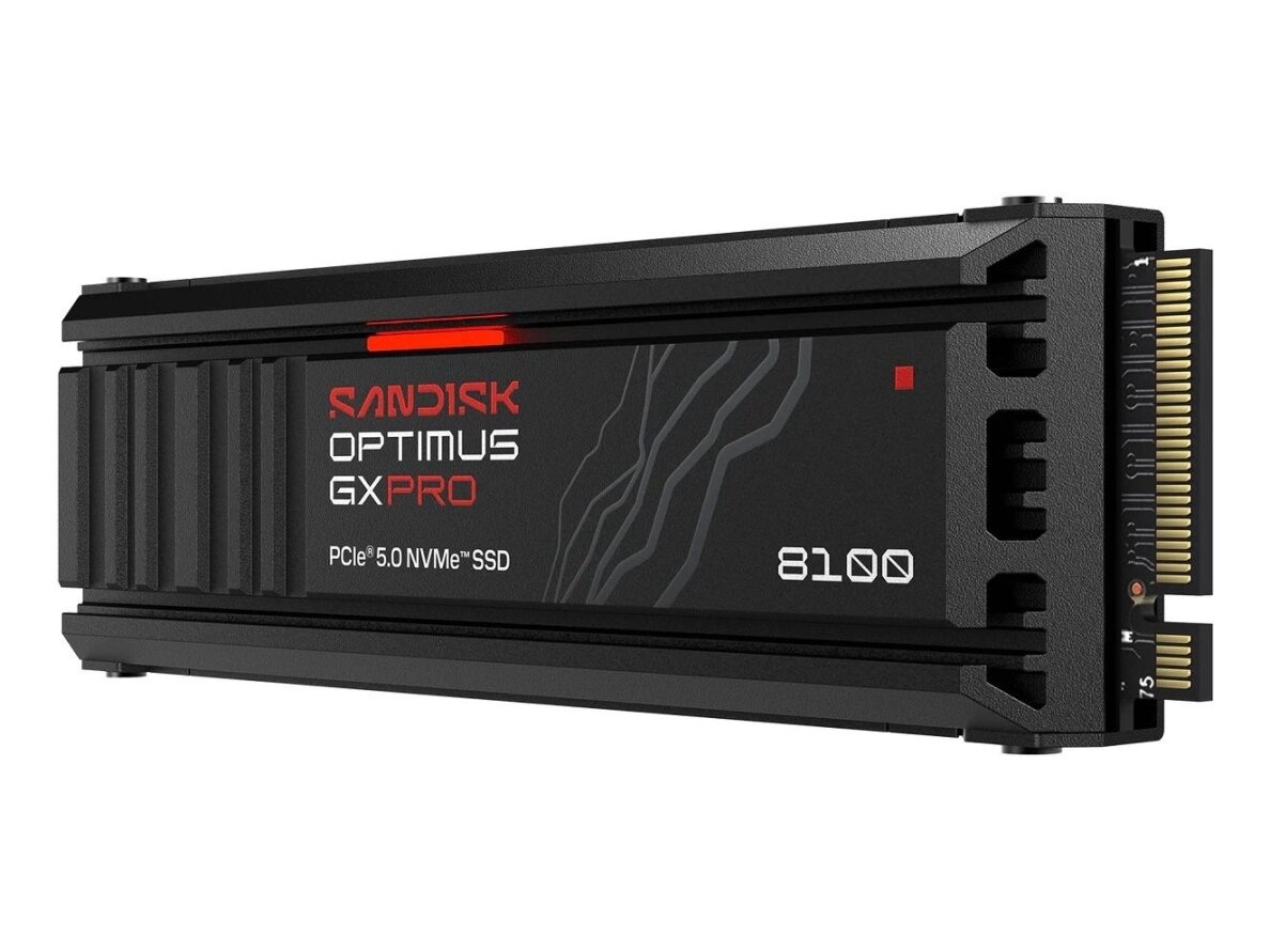 SSD|SANDISK|600xTBW rating|MTBF 1750000 h|Read speed 14900 MB/s|Write speed 11000 MB/s|NVMe Yes|PCI Express 5.0|M.2|1000 GB|SDSP82100TAH-000E0 1 SSD|SANDISK|600xTBW rating|MTBF 1750000 h|Read speed 14900 MB/s|Write speed 11000 MB/s|NVMe Yes|PCI Express 5.0|M.2|1000 GB|SDSP82100TAH-000E0 1