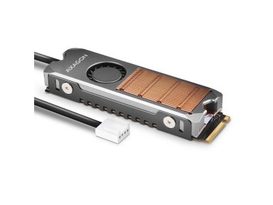 SSD ACC COOLER M.2 COPPER FAN/CLR-M2FAN AXAGON