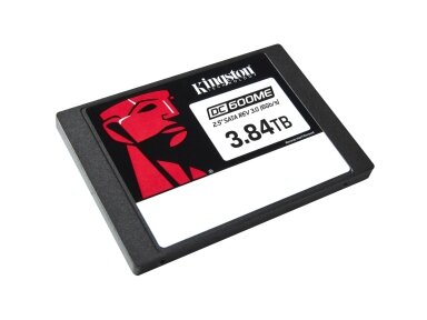 SSD|KINGSTON|3840 GB|Serial ATA III|2.5"|Write speed 530 MB/s|7008xTBW rating|MTBF 2000000 h|Read speed 560 MB/s|SEDC600ME/3840G