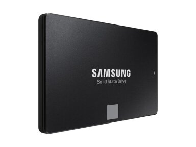 SSD|SAMSUNG|870 EVO|500GB|SATA|SATA 3.0|MLC|Write speed 530 MBytes/sec|Read speed 560 MBytes/sec|2,5"|TBW 300 TB|MTBF 1500000 hours|MZ-77E500B/EU