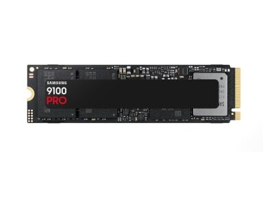 SSD|SAMSUNG|9100 PRO|1TB|M.2|PCIe Gen5|NVMe|TLC|Write speed 13300 MBytes/sec|Read speed 14700 MBytes/sec|2.38mm|TBW 600 TB|MZ-VAP1T0BW