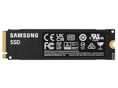 SSD|SAMSUNG|990 EVO Plus|1TB|M.2|PCIe Gen5|NVMe|TLC|Write speed 6300 MBytes/sec|Read speed 7150 MBytes/sec|2.38mm|TBW 1200 TB|MZ-V9S1T0BW