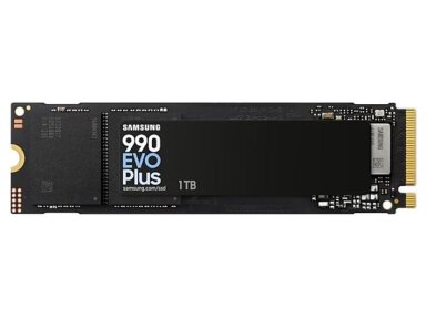 SSD|SAMSUNG|990 EVO Plus|1TB|M.2|PCIe Gen5|NVMe|TLC|Write speed 6300 MBytes/sec|Read speed 7150 MBytes/sec|2.38mm|TBW 1200 TB|MZ-V9S1T0BW
