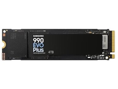 SSD|SAMSUNG|990 EVO Plus|4TB|M.2|PCIe Gen5|NVMe|TLC|Write speed 6300 MBytes/sec|Read speed 7250 MBytes/sec|2.38mm|TBW 2400 TB|MZ-V9S4T0BW