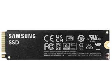 SSD|SAMSUNG|990 PRO|1TB|M.2|PCIE|NVMe|MLC|Write speed 6900 MBytes/sec|Read speed 7450 MBytes/sec|2.3mm|TBW 600 TB|MTBF 1500000 hours|MZ-V9P1T0BW