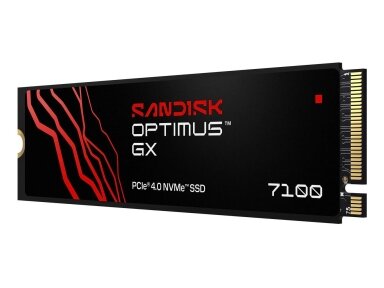 SSD|SANDISK|600xTBW rating|MTBF 1750000 h|Read speed 7250 MB/s|Write speed 6900 MB/s|NVMe Yes|PCI Express 4.0|M.2|1000 GB|SDSP71100TAN-000E0