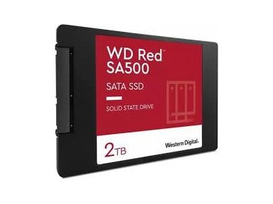 SSD|WESTERN DIGITAL|Red SA500|2TB|SATA 3.0|Write speed 520 MBytes/sec|Read speed 560 MBytes/sec|2,5"|TBW 500 TB|MTBF 1750000 hours|WDS200T2R0A