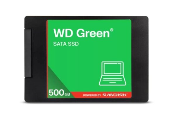 SSD SATA 2.5" 500GB 545MB/S/GREEN WDS500G5G0A WDC SSD SATA 2.5" 500GB 545MB/S/GREEN WDS500G5G0A WDC