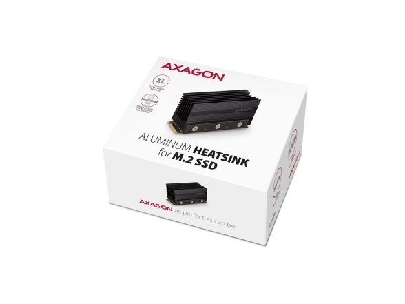 SSD ACC COOLER M.2 2280/36MM CLR-M2XL AXAGON 1 SSD ACC COOLER M.2 2280/36MM CLR-M2XL AXAGON 1