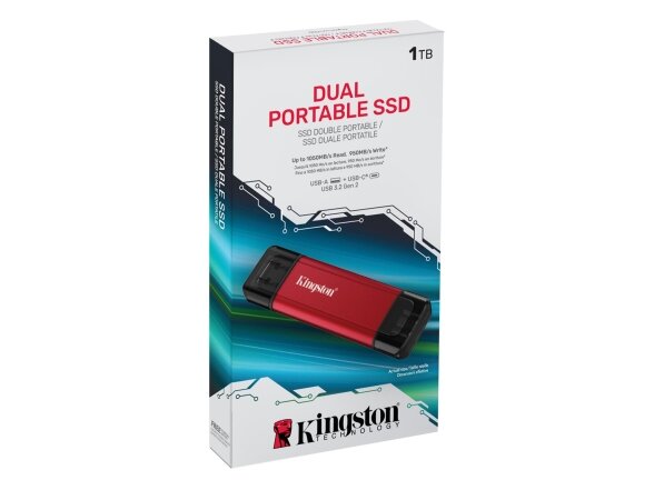SSD USB3.2 1TB PORTABLE/DUAL SPSD/1TB KINGSTON 3 SSD USB3.2 1TB PORTABLE/DUAL SPSD/1TB KINGSTON 3