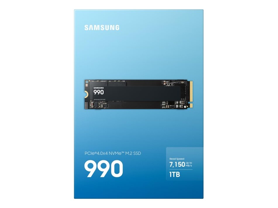 SSD|SAMSUNG| 1 TB|M.2|PCI Express 4.0|NVMe Yes|Write speed 6450 MB/s|Read speed 7150 MB/s|MTBF 1500000 h|Box|MZ-V9V1T0BW 5 SSD|SAMSUNG| 1 TB|M.2|PCI Express 4.0|NVMe Yes|Write speed 6450 MB/s|Read speed 7150 MB/s|MTBF 1500000 h|Box|MZ-V9V1T0BW 5