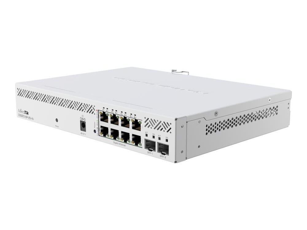 Switch|MIKROTIK|8x10Base-T / 100Base-TX / 1000Base-T|2xSFP+|CSS610-8P-2S+IN 2