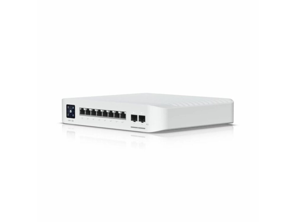 Switch|UBIQUITI|USW-PRO-8-POE|Type L3|2xSFP+|8xRJ45|PoE+ ports 8|120 Watts|USW-PRO-8-POE 1