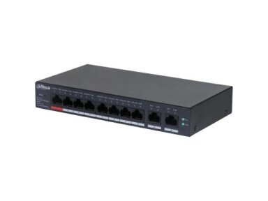 Switch|DAHUA|CS4010-8GT-110|Type L2|Desktop/pedestal|8x10Base-T / 100Base-TX / 1000Base-T|PoE ports 8|DH-CS4010-8GT-110