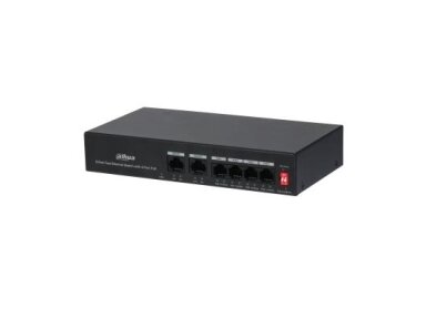 Switch|DAHUA|PFS3006-4ET-36|PoE ports 4|36 Watts|DH-PFS3006-4ET-36