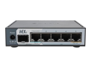 Switch|MIKROTIK|	E60iUGS|1|PoE ports 1|18 Watts|E60IUGS