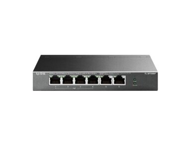 Switch|TP-LINK|TL-SF1006P|Desktop/pedestal|6x10Base-T / 100Base-TX|PoE+ ports 4|TL-SF1006P