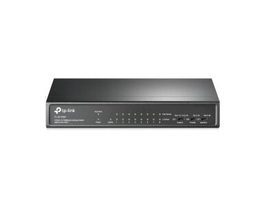 Switch|TP-LINK|TL-SF1009P|Desktop/pedestal|9x10Base-T / 100Base-TX|PoE+ ports 8|TL-SF1009P