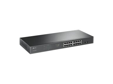 Switch|TP-LINK|TL-SG1218MPE|Desktop/pedestal|Rack|16x10Base-T / 100Base-TX / 1000Base-T|PoE+ ports 16|192 Watts|TL-SG1218MPE