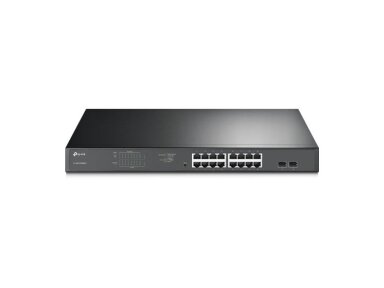 Switch|TP-LINK|TL-SG1218MPE|Desktop/pedestal|Rack|16x10Base-T / 100Base-TX / 1000Base-T|PoE+ ports 16|192 Watts|TL-SG1218MPE