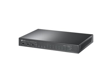 Switch|TP-LINK|TL-SL1311P|Desktop/pedestal|8x10Base-T / 100Base-TX|1xSFP|2xRJ45|PoE+ ports 8|65 Watts|TL-SL1311P